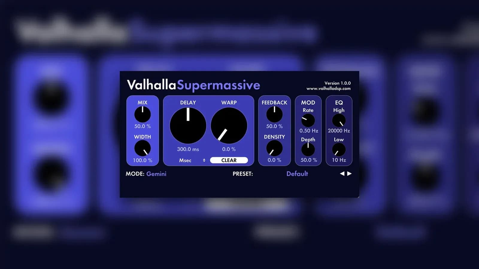 Valhalla Supermassive para crear atmósferas