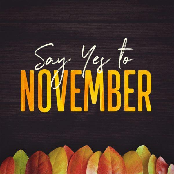 Say Yes to November