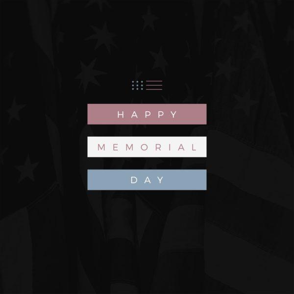 Happy Memorial Day