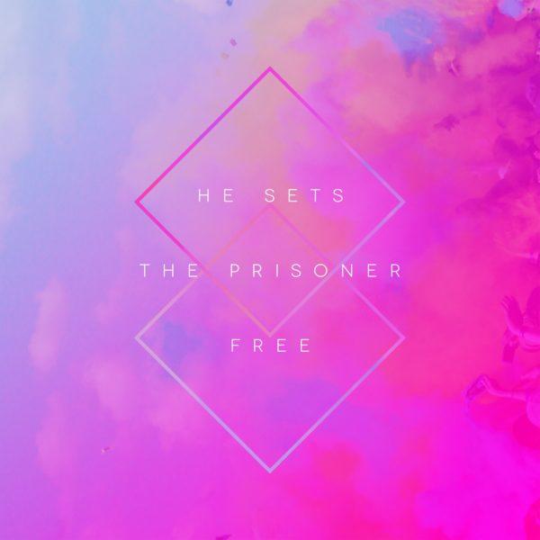 He sets the prisoner free.