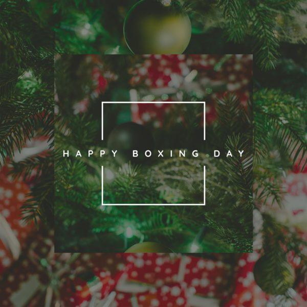 Happy Boxing Day