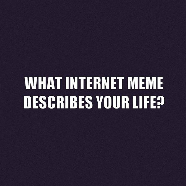 What internet meme describes your life?