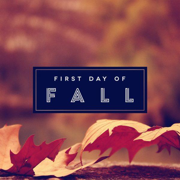 First day of Fall