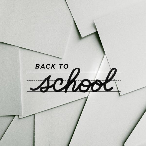 Back to school