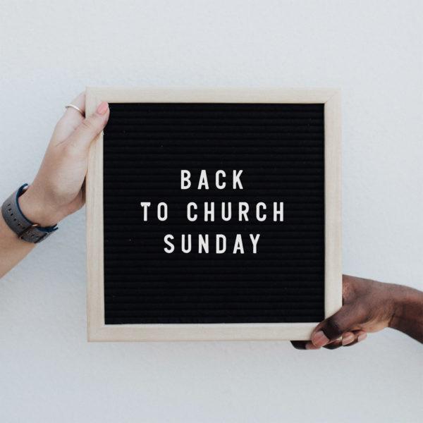 Back to Church Sunday