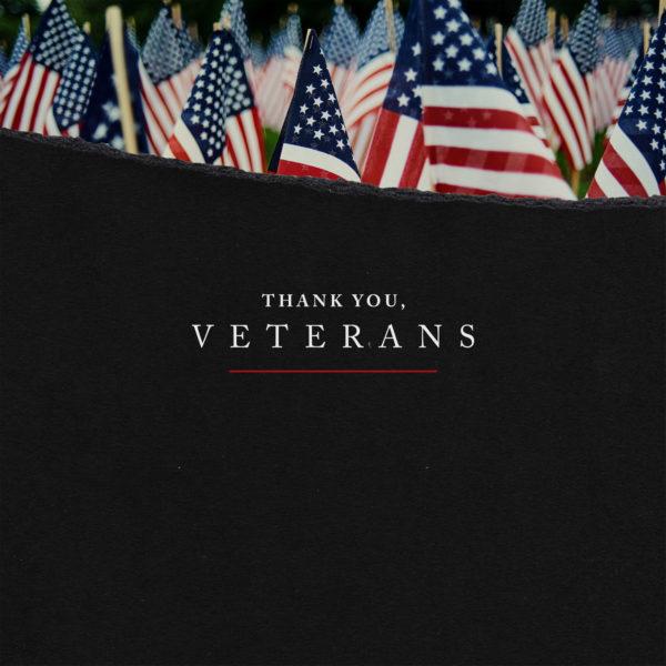 Thank you, veterans.