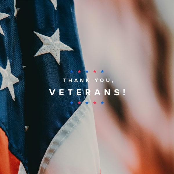 Thank you, Veterans!