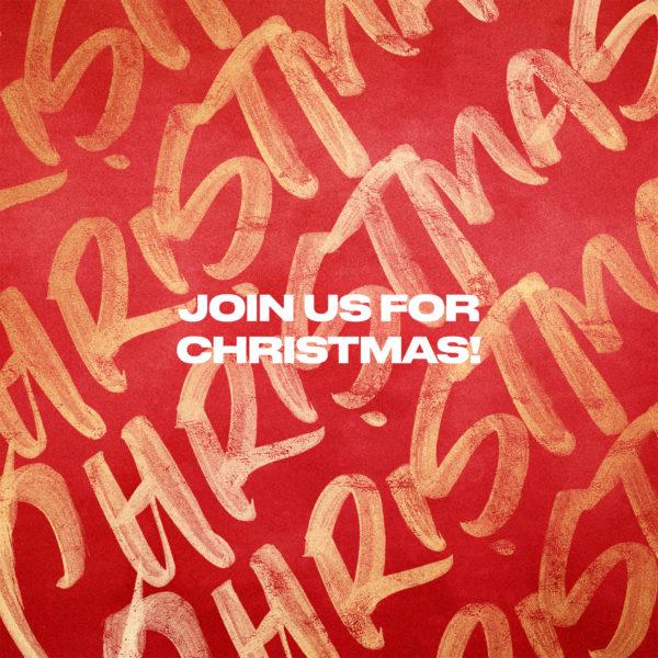 Join us for Christmas!