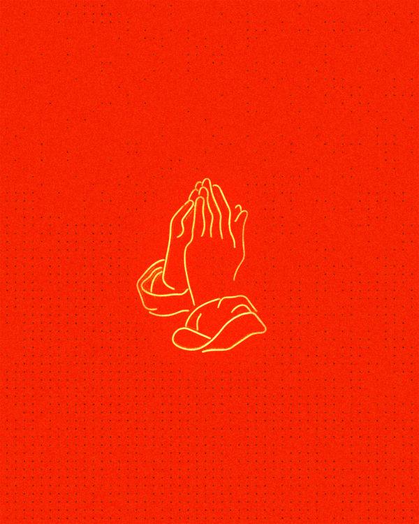 (praying hands)