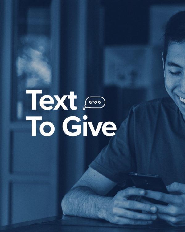 Text to give