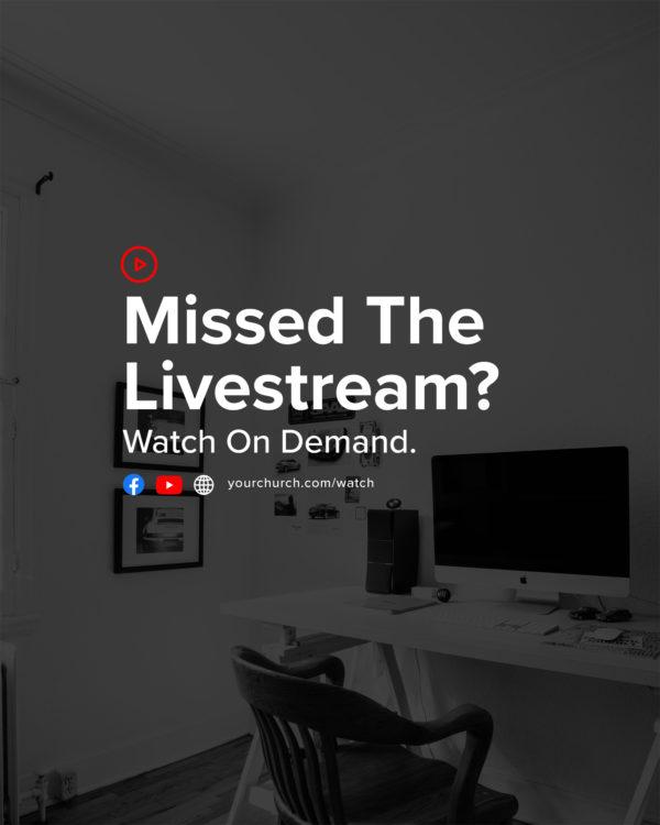 Missed the livestream? Watch on demand.