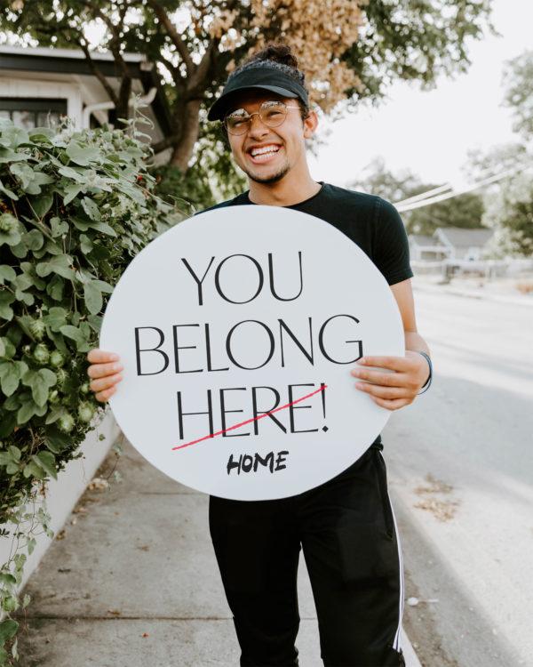 You belong (not) here. Home.