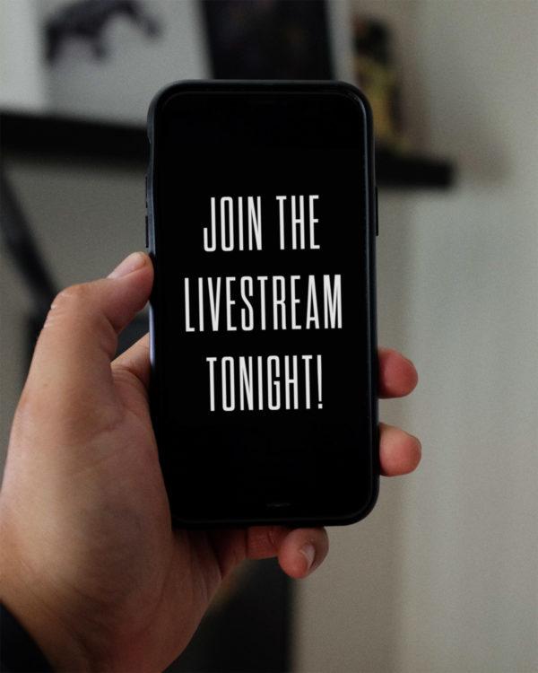 Join the livestream tonight!