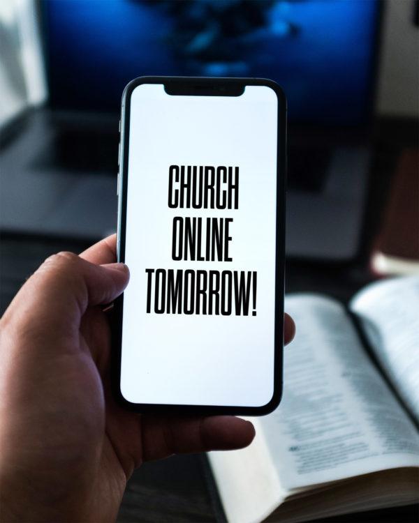 Church online tomorrow!