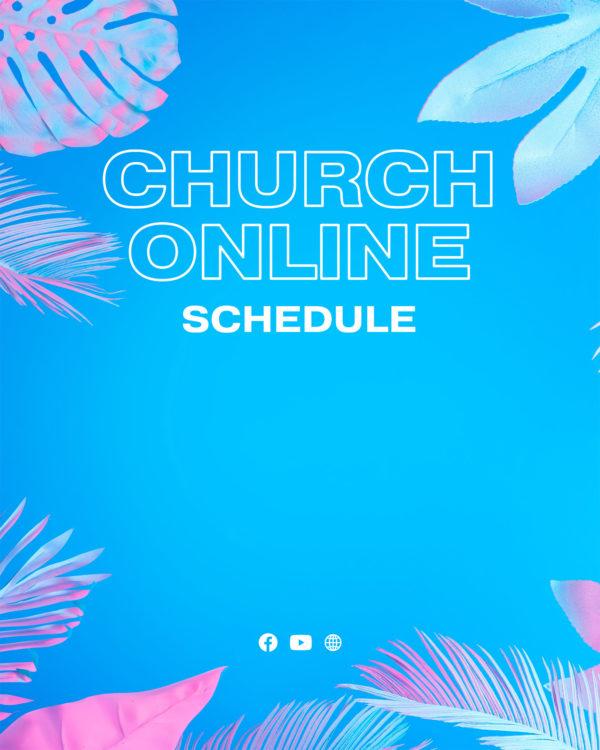 Church Online Schedule