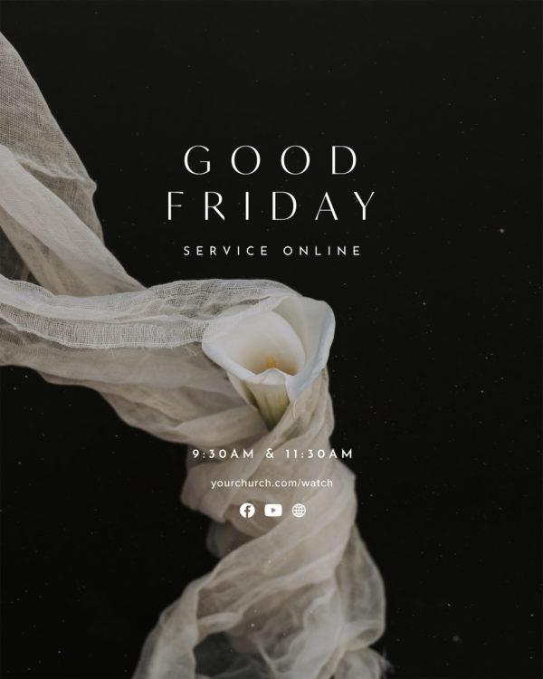 Good Friday service online