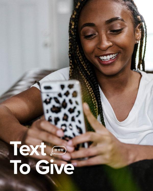 Text to give