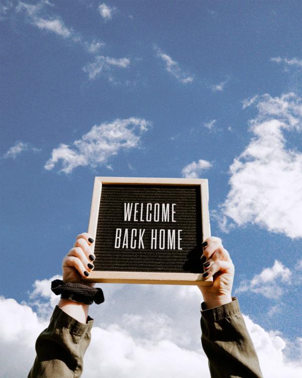 Welcome back home