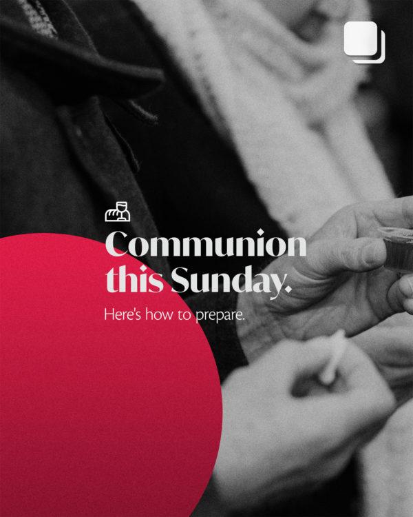 Communion this Sunday. Here’s how to prepare. (1) Understand what it represents. Christ’s broken body and...