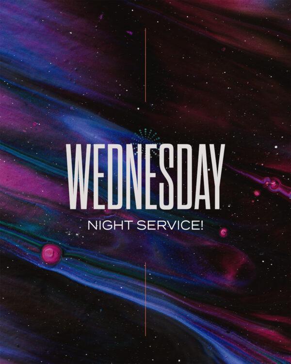 Wednesday night service!