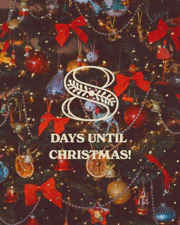 8 days until Christmas!