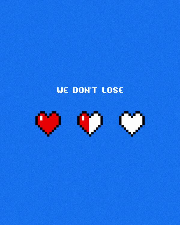 We don’t lose heart