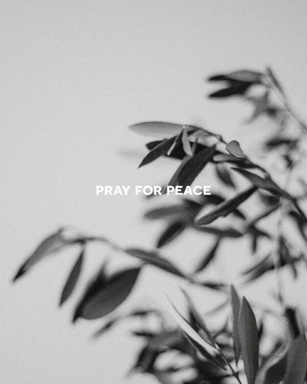 Pray for peace