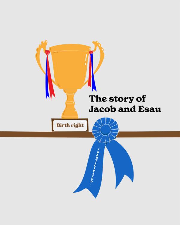 The story of Jacob and Esau: Birth right. I participated.