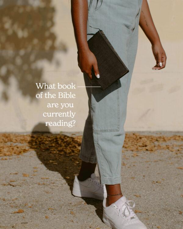 What book of the Bible are you currently reading?