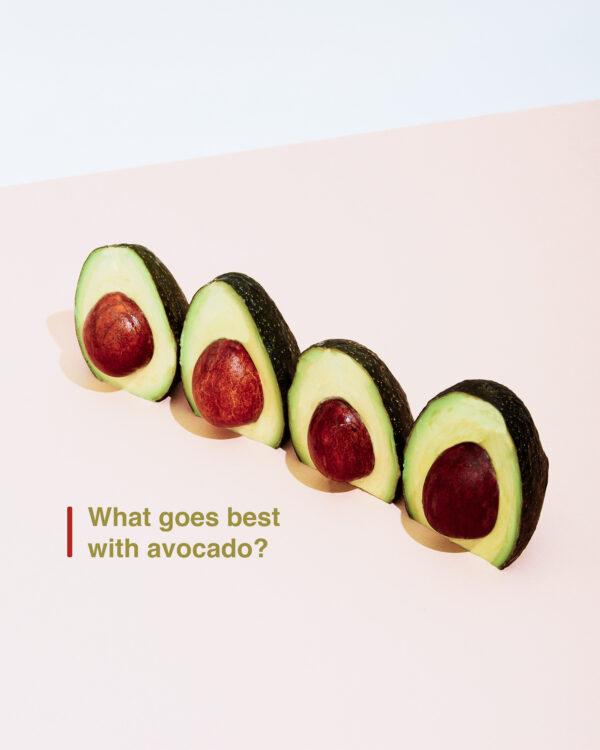 What goes best with avocado?