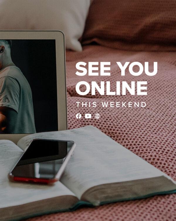 See you online this weekend.