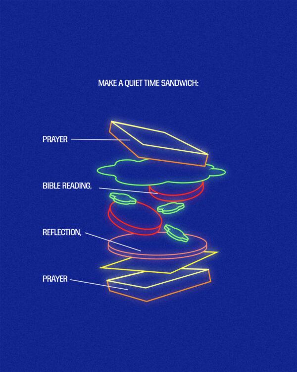 Make a Quiet Time Sandwich: