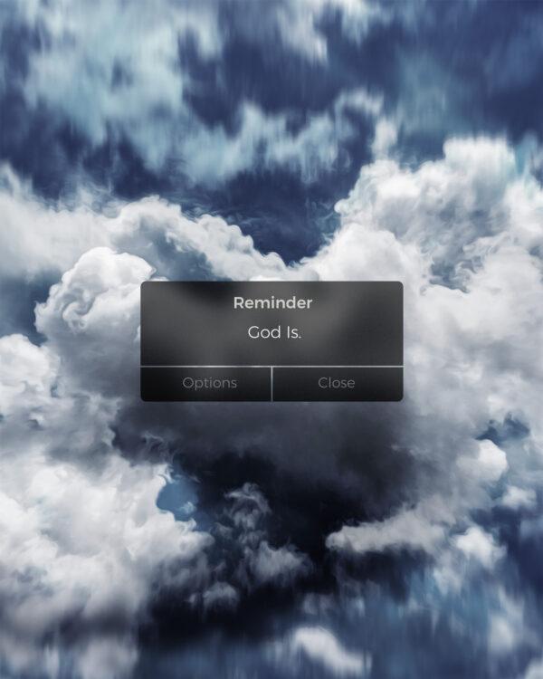 Reminder: God is