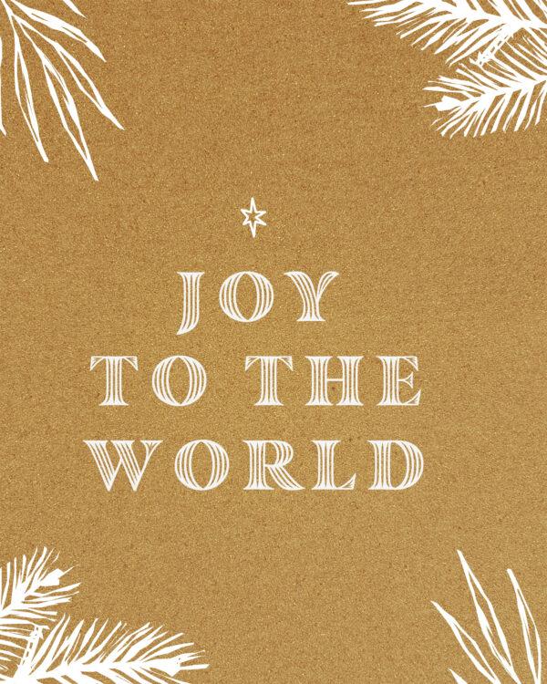 Joy to the world