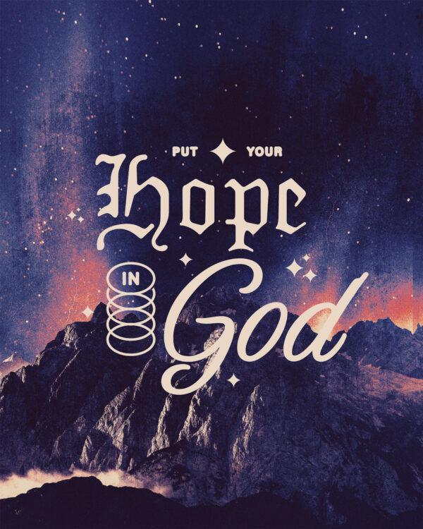 Put your hope in God