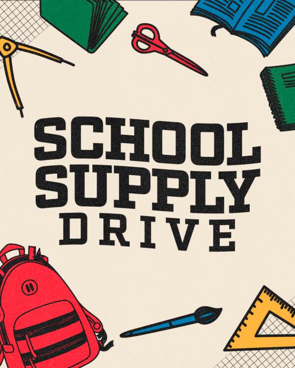 School Supply Drive