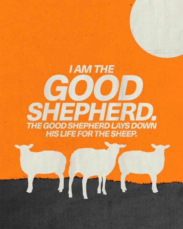 “I am the good shepherd. The good shepherd lays down his life for the sheep.” – John 10:11