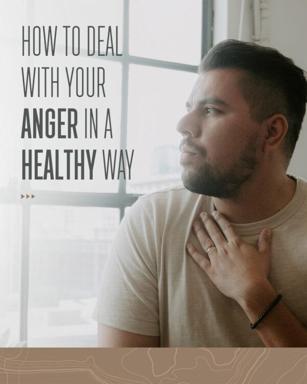 How to deal with your anger in a healthy way. (1) First, realize it’s okay to be angry. The feeling is okay, it...