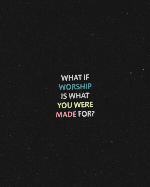 What if worship is what you were made for?