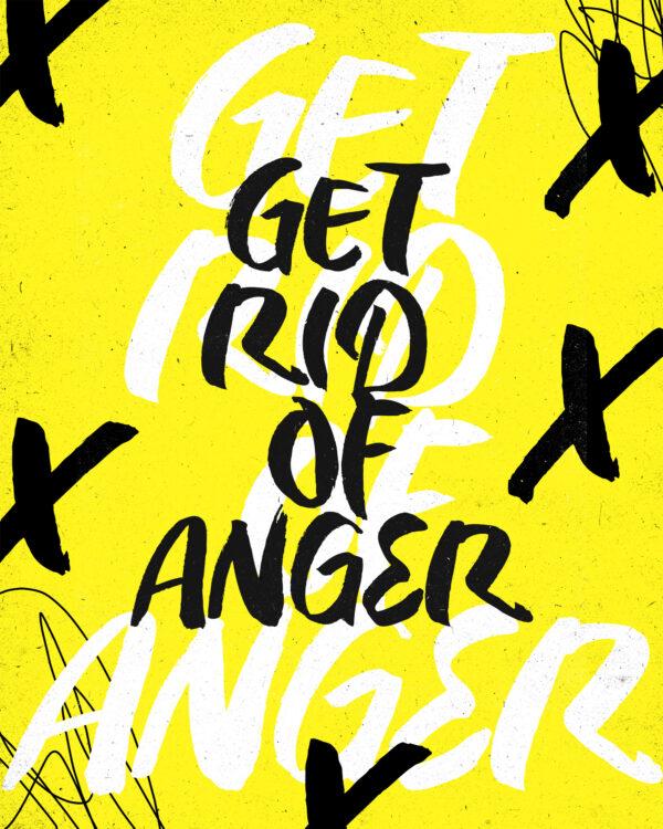 Get rid of anger