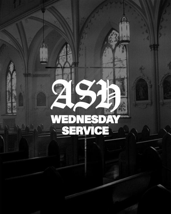 Ash Wednesday Service