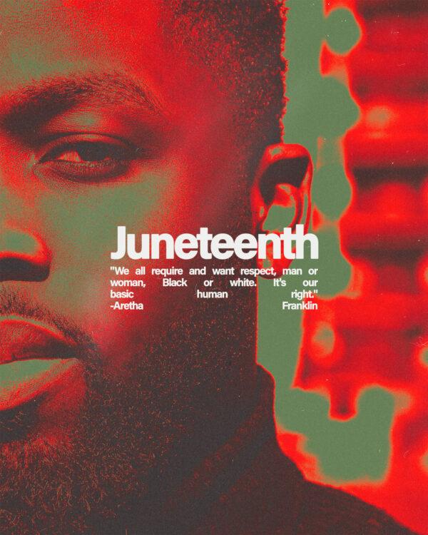 Juneteenth. “We all require and want respect, man or woman, Black or white. It’s our basic human right.&#...