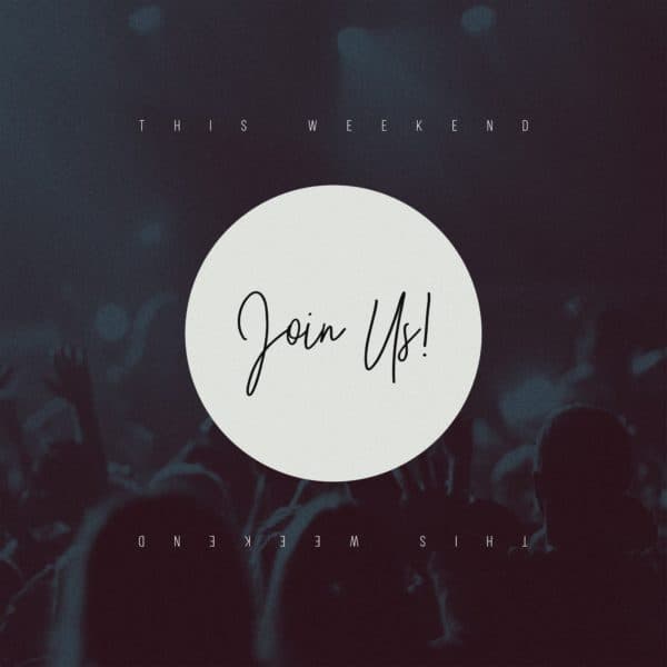 Join us this weekend!