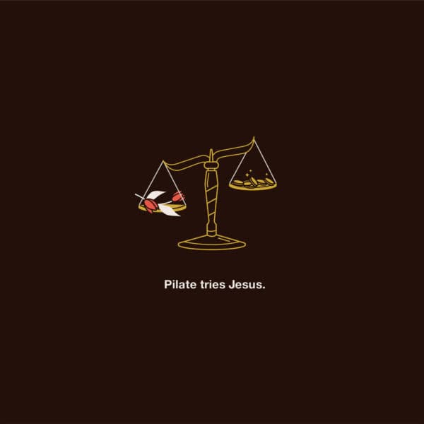 Stations of the Cross: Pilate Tries Jesus