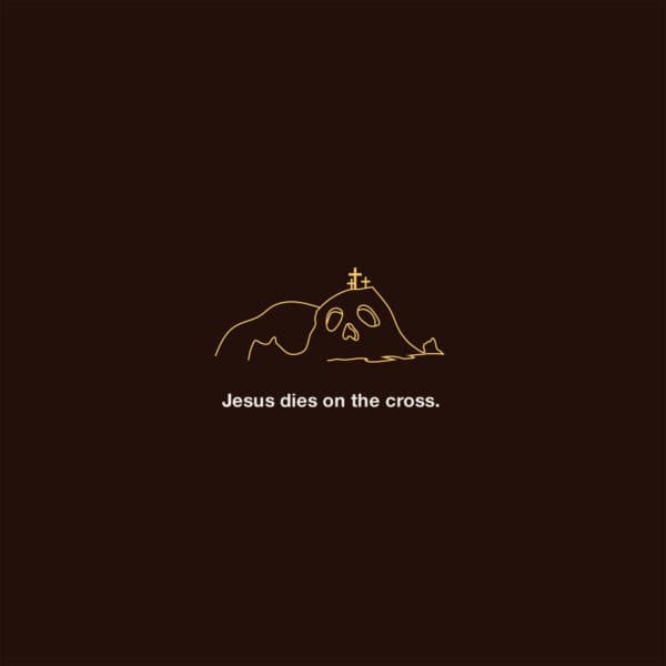 Stations of the Cross: Jesus dies on the cross.