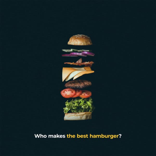 Who makes the best hamburger?