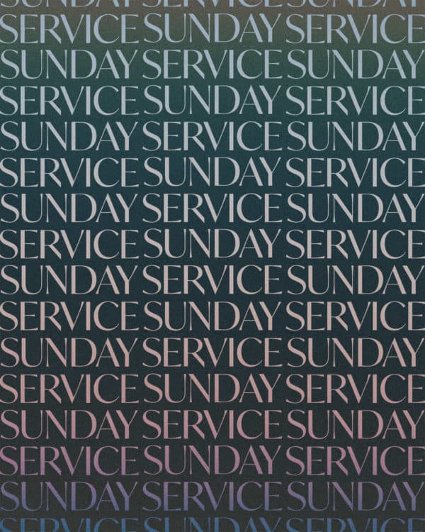 Sunday Service