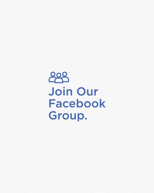 Join our Facebook group.