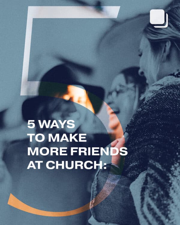5 Ways to Make More Friends at Church: (1) Join the volunteer team filled with the people you want to hang out with. ...