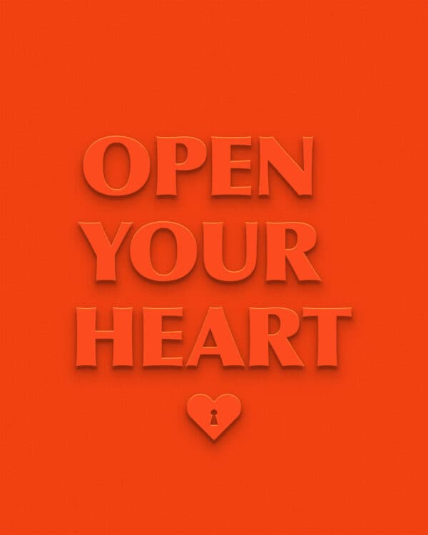 Open your heart